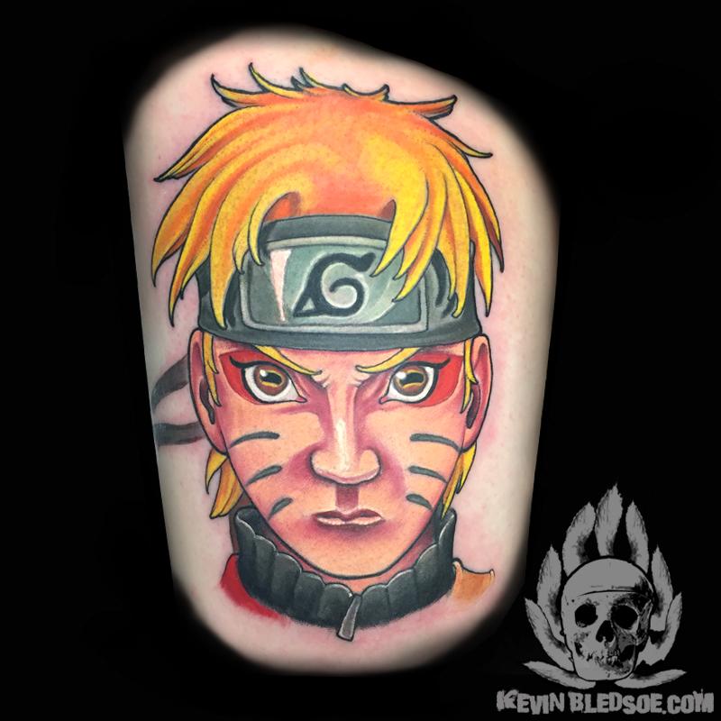 Naruto Sage Mode By Kevin Bledsoe Tattoonow